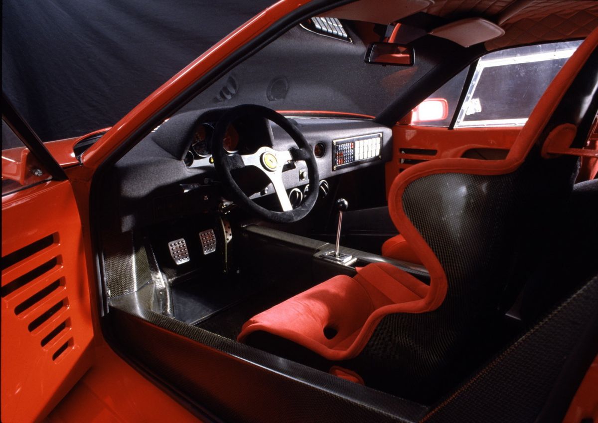 The Ferrari F40 was the last car born under the supervision of Enzo Ferrari