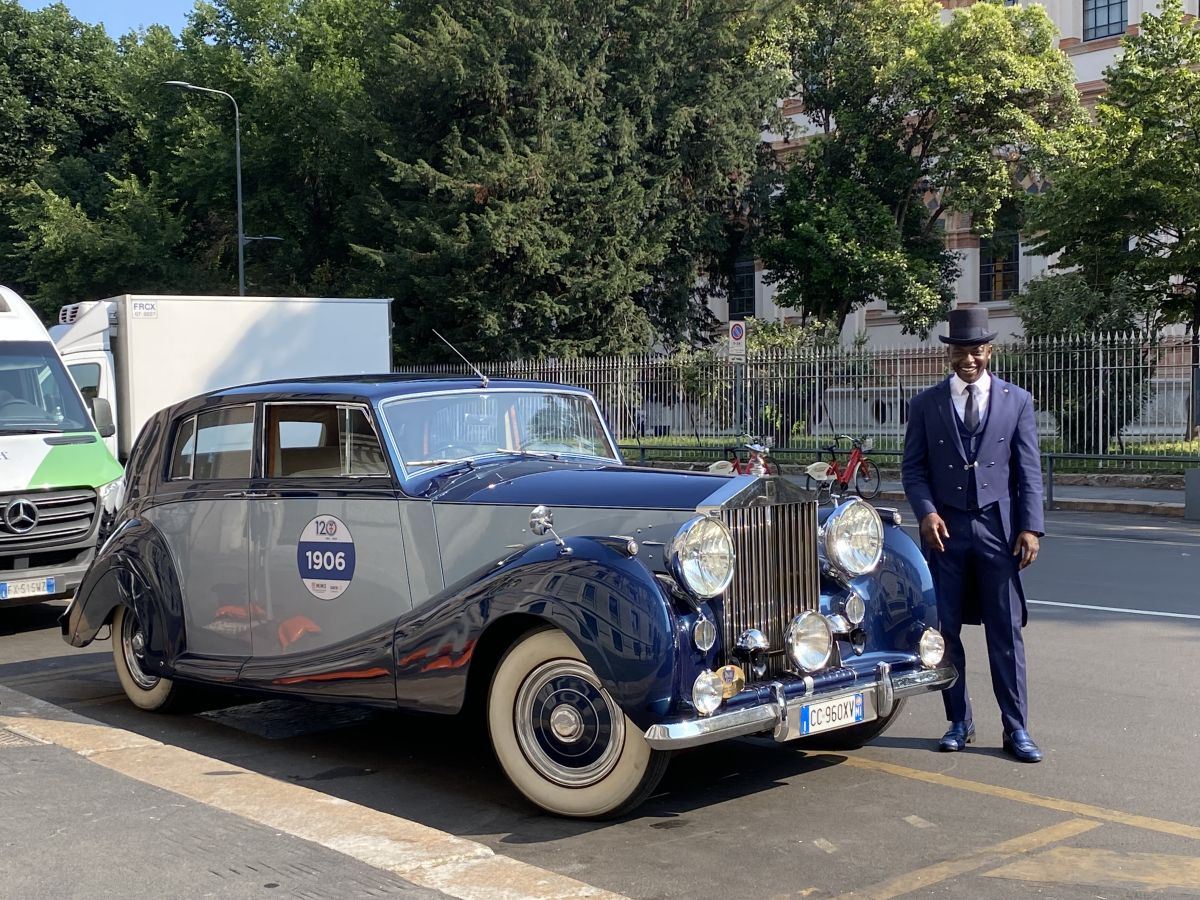 President Geronimo La Russa organised a big party for the 120th anniversary of ACI Milano during the passage of the 1000 Miglia
