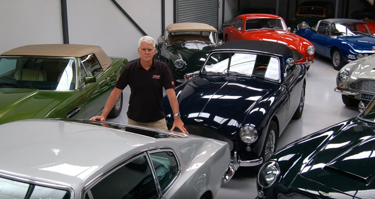 Classicmobilia: the dealership founded by Keith Riddington, a great Aston Martin expert