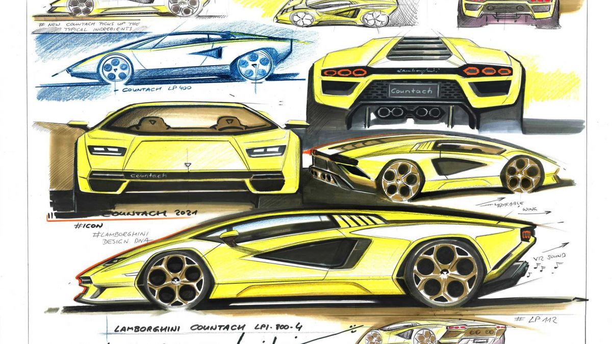 LAMBORGHINI COUNTACH LPI 800-4.2021/2022. LA LEGGENDA CONTINUA...