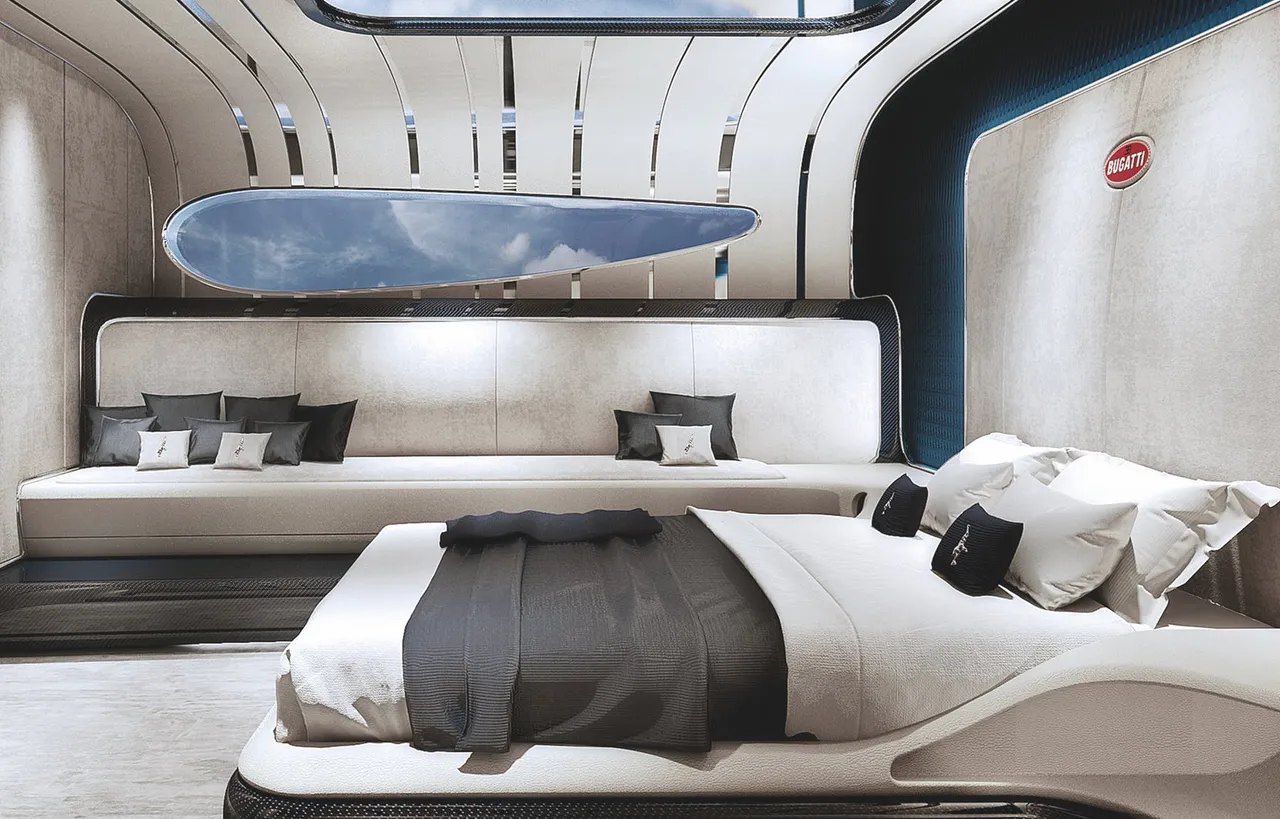 Niniette 66, lo yacht da sogno creato da Bugatti ispirato alla Chiron
