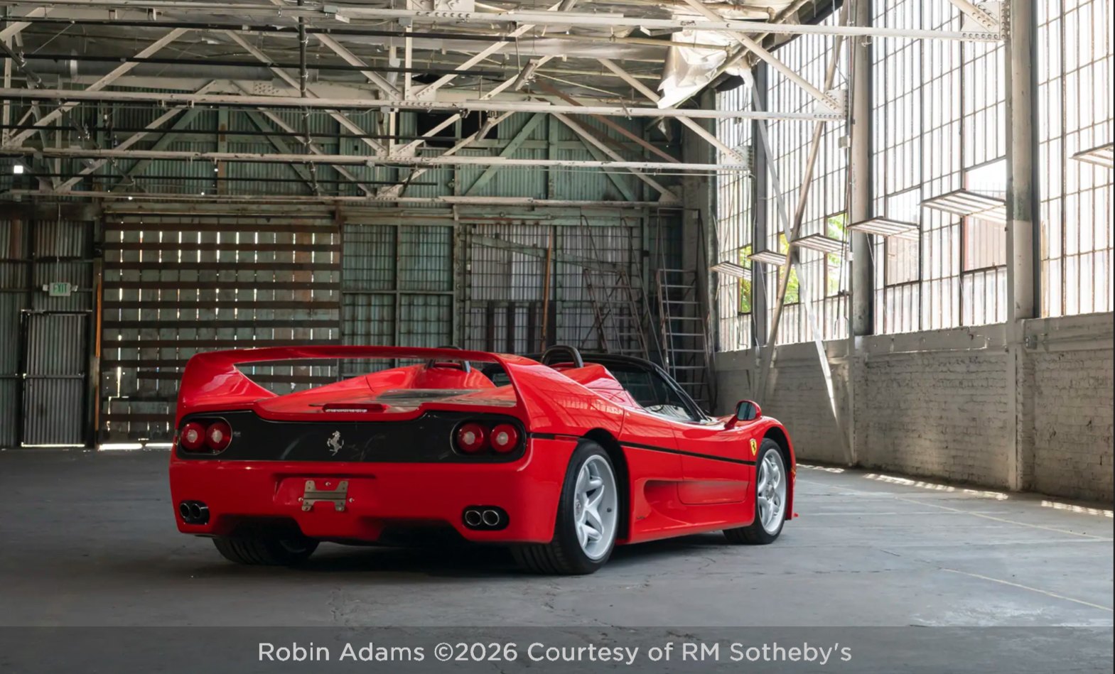 Monterey Car Week -  RM Sotheby’s - 13/15 agosto 2026