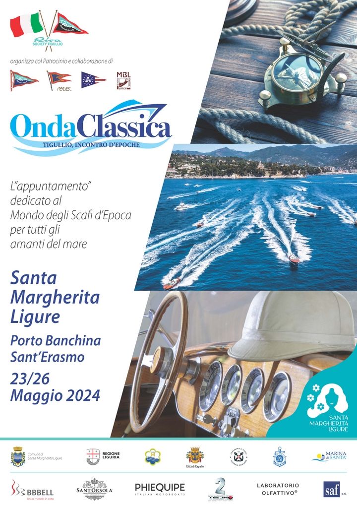 Consent and participation for the vintage meetings of Onda Classica in Santa Margherita Ligure