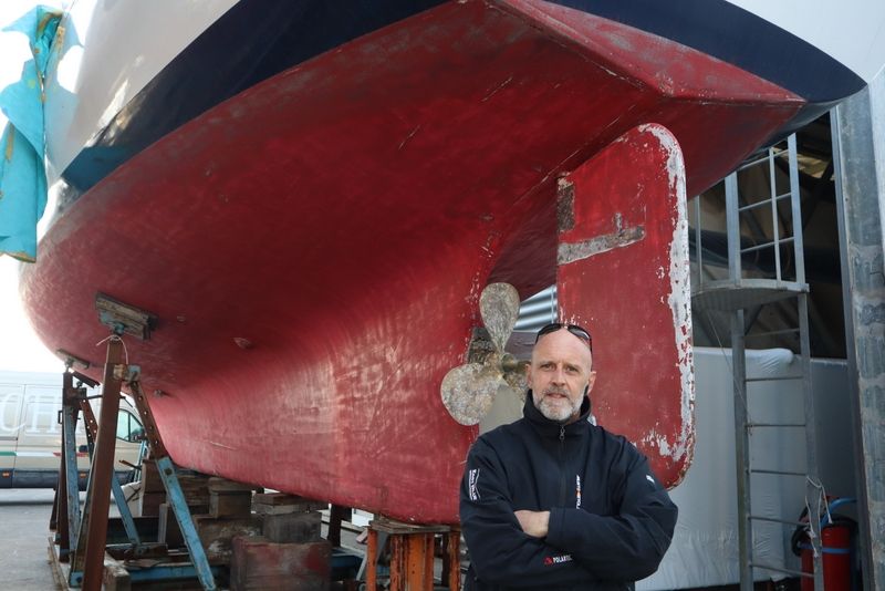  The classic boats at the Cantieri Navali di La Spezia