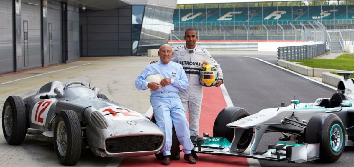 THE AUTOMOTIVE WORLD GRIEVES STIRLING MOSS