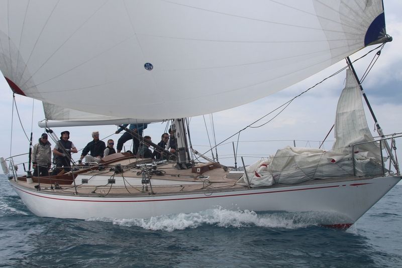 Ojalà II, victorious season debut at the Livorno Vintage Sails Regatta 