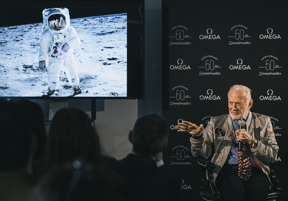 1969-2019 - A MAN ON THE MOON WITH HIS OMEGA SPEEDMASTER