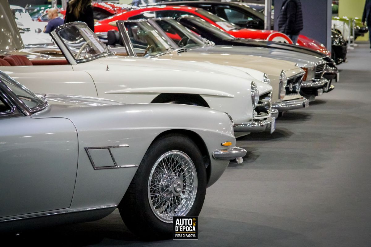 AUTO E MOTO D'EPOCA PADOVA A TUTTA VELOCITA',  BOOM DI PRENOTAZIONI, CASE  AUTOMOBILISTICHE, FORTE PRESENZA INTERNAZIONALE. 