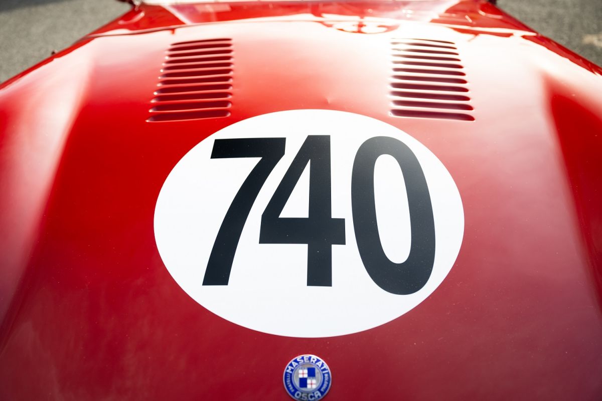 Osca 750S #768: competed in the 12 Hours of Sebring in 1960