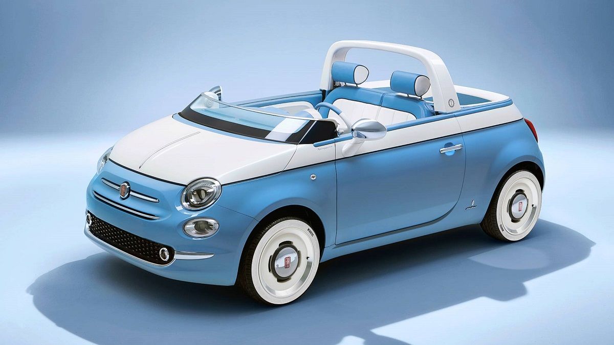 Summer 2018: Lapo Elkann presents Fiat 500 Spiaggina of Garage Italia