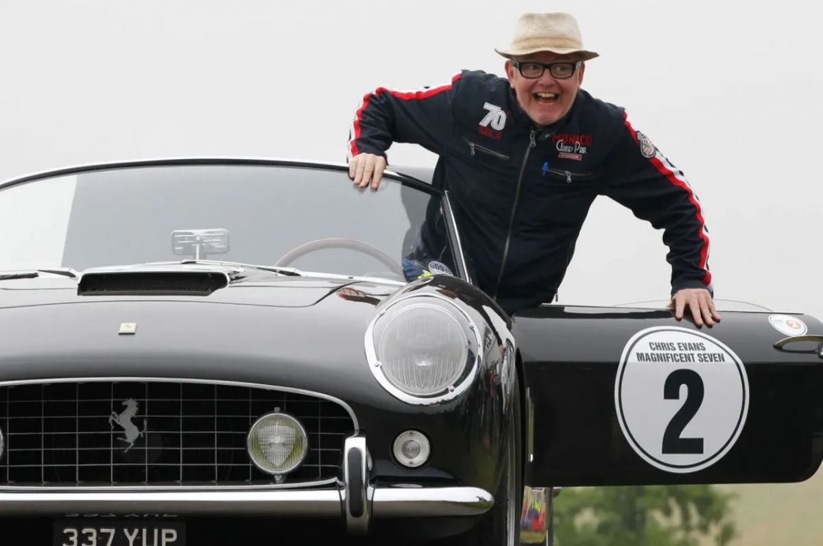 Chris Evans: well-known BBC TV presenter and big Ferrari collector