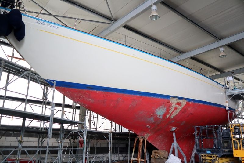 The 2026 route of the Italian Navy's Stella Polare restarts from the Valdettaro shipyard.