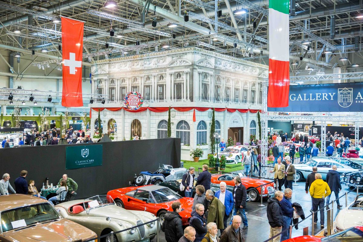 TECHNO-CLASSICA ESSEN 2023 – The classic world show from 12 to 16. April 2023 - OldCar24 present in Hall 7 