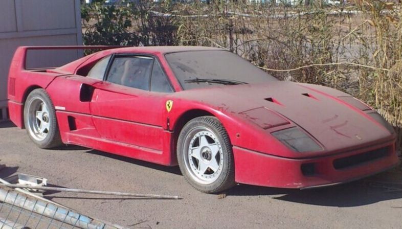 THE DISCOVERY OF FERRARI F 40 OF SADDAM HUSSEIN’S SON